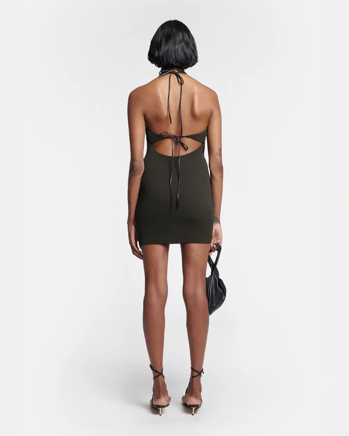 Nanushka Dresses Denica Anthracite 8211 Women