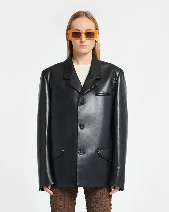 Nanushka Jackets and Blazers Aina Black 8211 Women