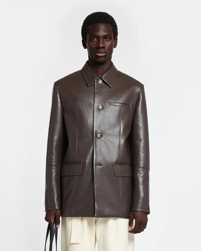 Nanushka Outerwear and Jackets Danick Coffee Bean 8211 Men