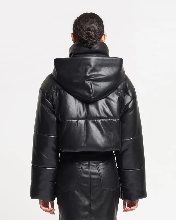 Nanushka Outerwear Aveline Black 8211 Women
