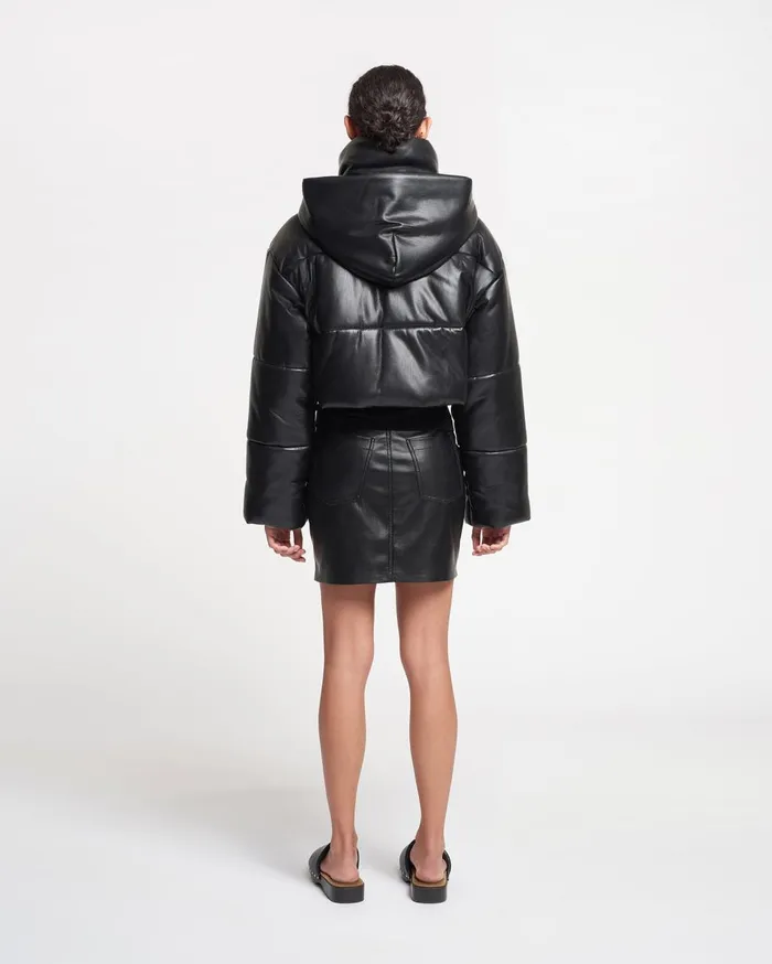 Nanushka Outerwear Aveline Black 8211 Women