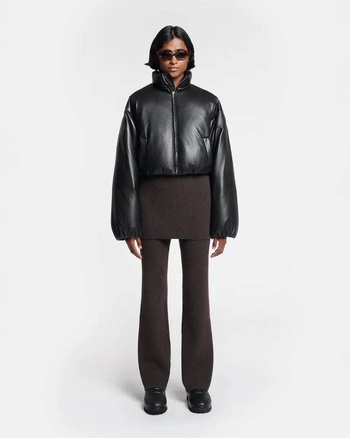Nanushka Outerwear Lilima Black 8211 Women