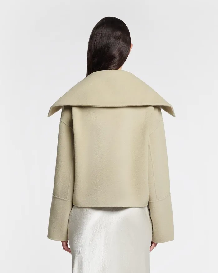 Nanushka Outerwear Maxe Pale Olive Pf24 8211 Women