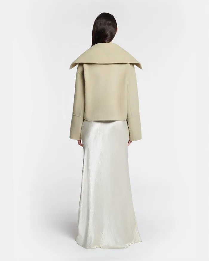 Nanushka Outerwear Maxe Pale Olive Pf24 8211 Women