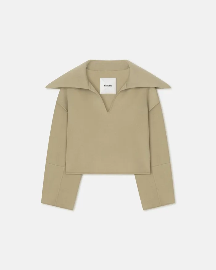 Nanushka Outerwear Maxe Pale Olive Pf24 8211 Women