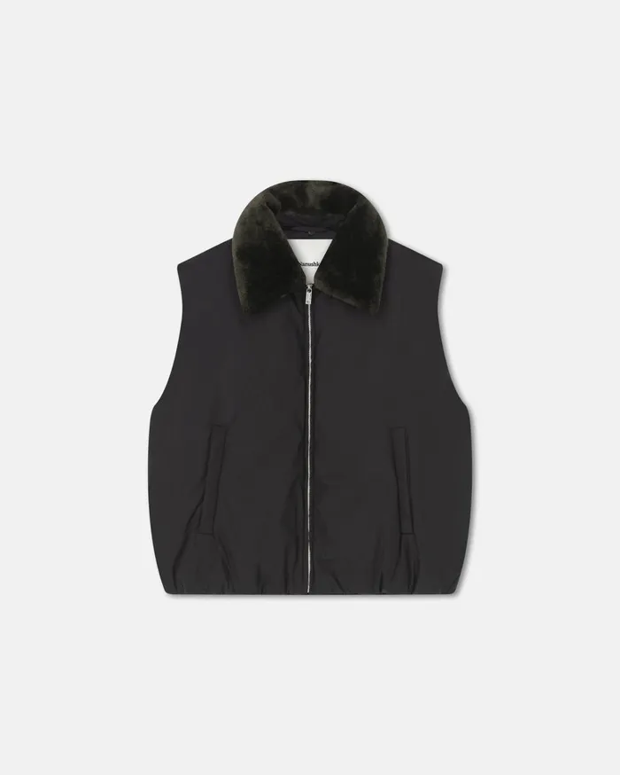 Nanushka Outerwear Mexim Black 8211 WomenMen