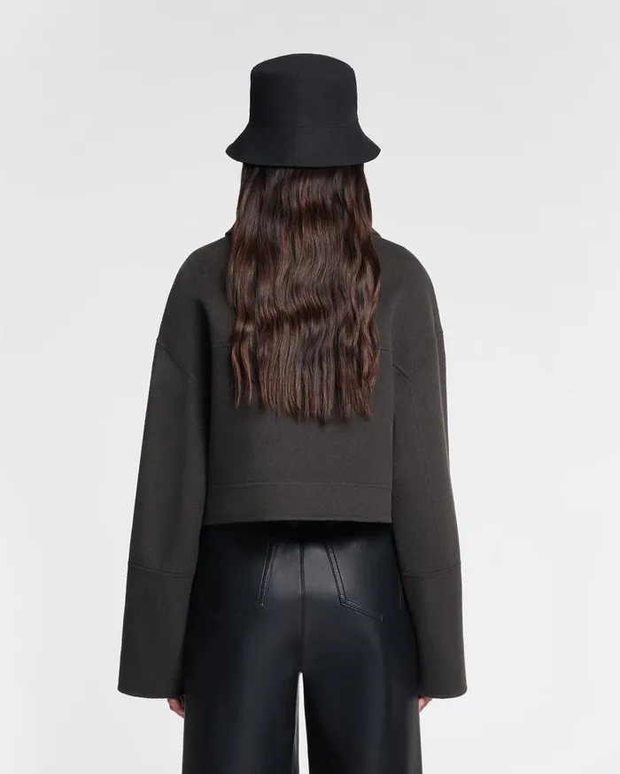 Nanushka Outerwear Nevelle Anthracite 8211 Women