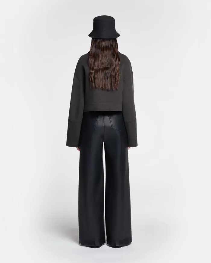 Nanushka Outerwear Nevelle Anthracite 8211 Women