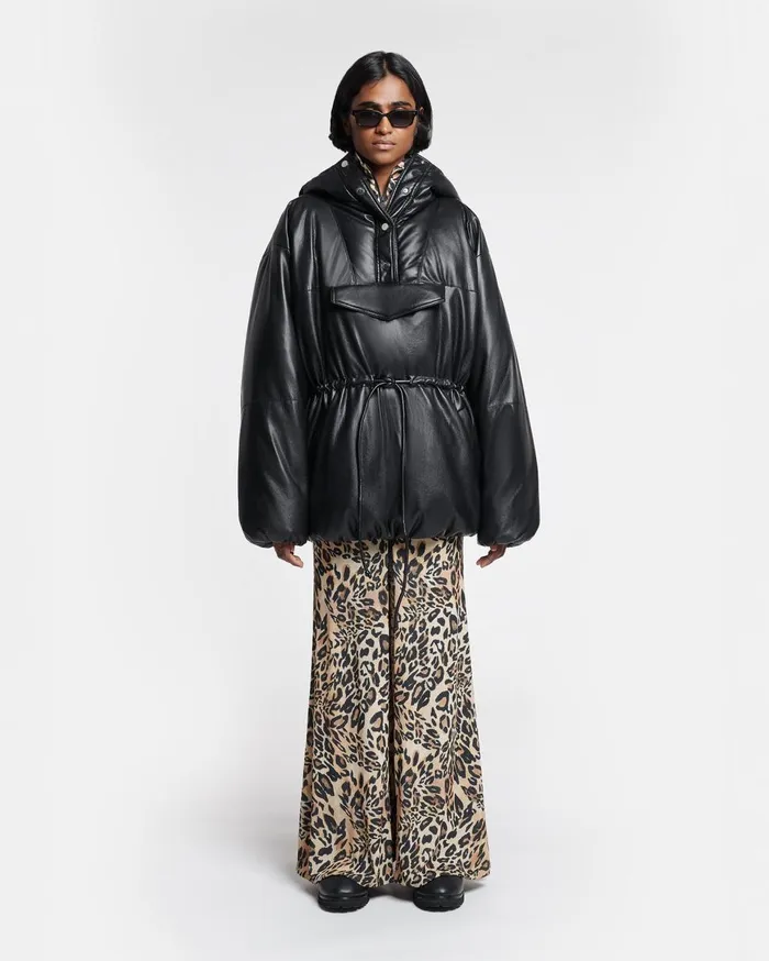 Nanushka Outerwear Osana Black 8211 WomenMen