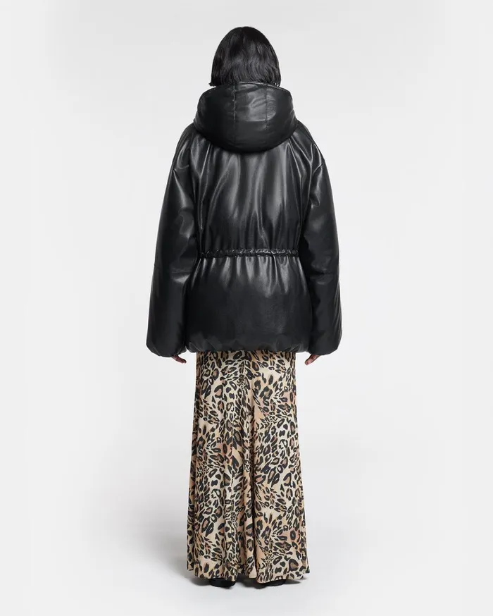 Nanushka Outerwear Osana Black 8211 WomenMen