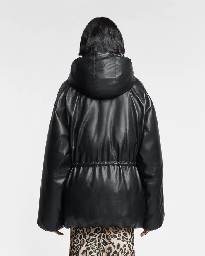 Nanushka Outerwear Osana Black 8211 WomenMen