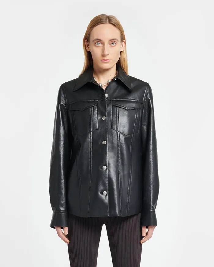 Nanushka Outerwear Rocio Black 8211 Women