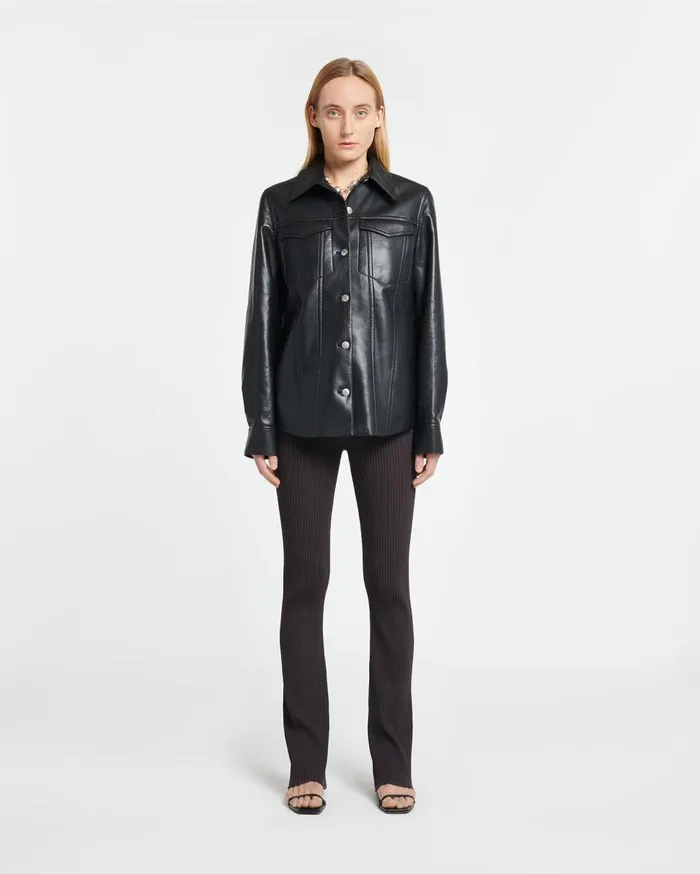 Nanushka Outerwear Rocio Black 8211 Women