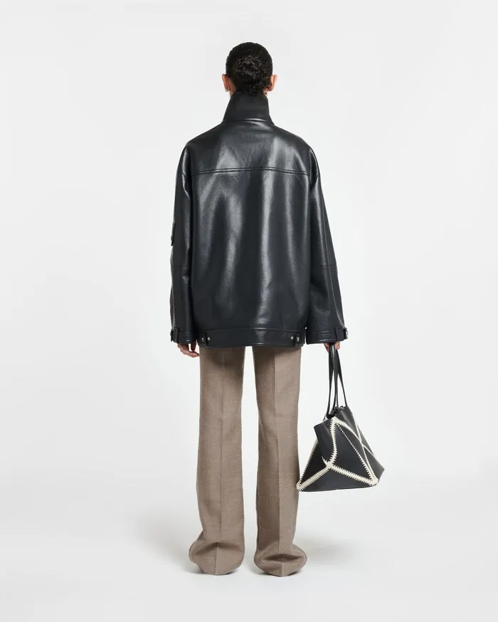 Nanushka Outerwear Silva Black 8211 Women