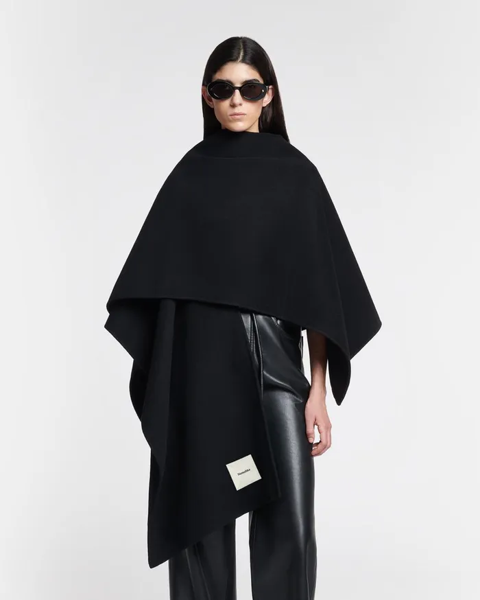 Nanushka Scarves Kamin Black 8211 WomenMen Nanushka Scarves Kamin Black 8211 WomenMen