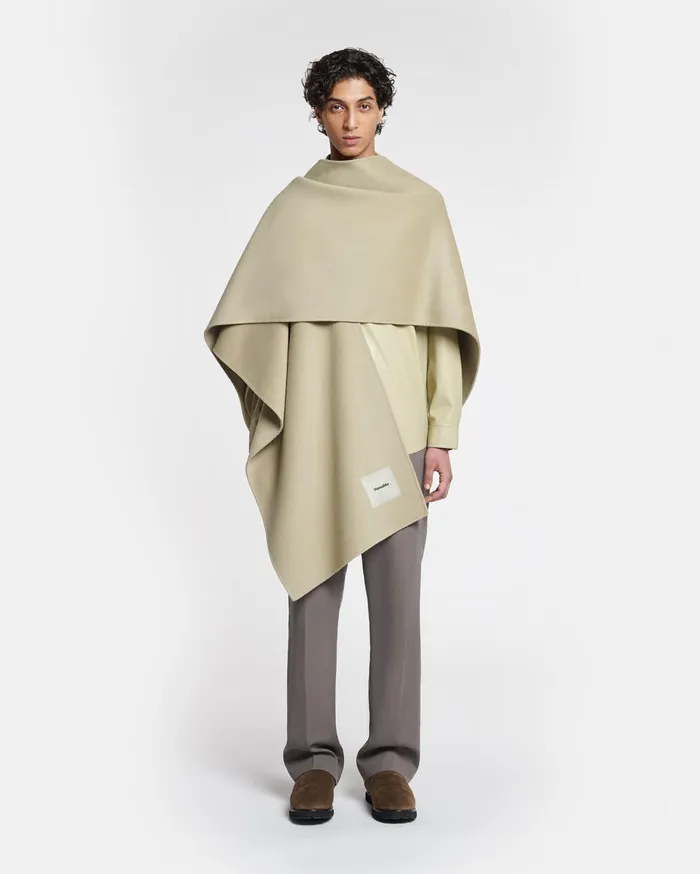 Nanushka Scarves Kamin Pale Olive Pf24 8211 WomenMen Nanushka Scarves Kamin Pale Olive Pf24 8211 WomenMen