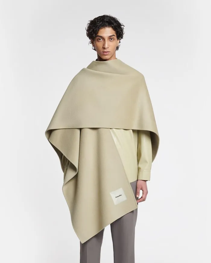 Nanushka Scarves Kamin Pale Olive Pf24 8211 WomenMen Nanushka Scarves Kamin Pale Olive Pf24 8211 WomenMen