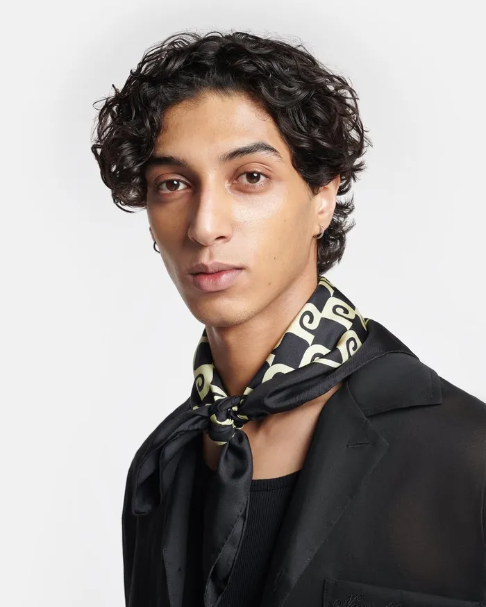 Nanushka Scarves Shoul Diamond Check 8211 WomenMen