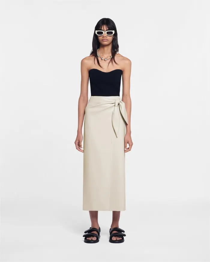 Nanushka Skirts Amas Creme 8211 Women