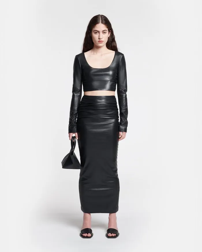 Nanushka Skirts Hester Black 8211 Women