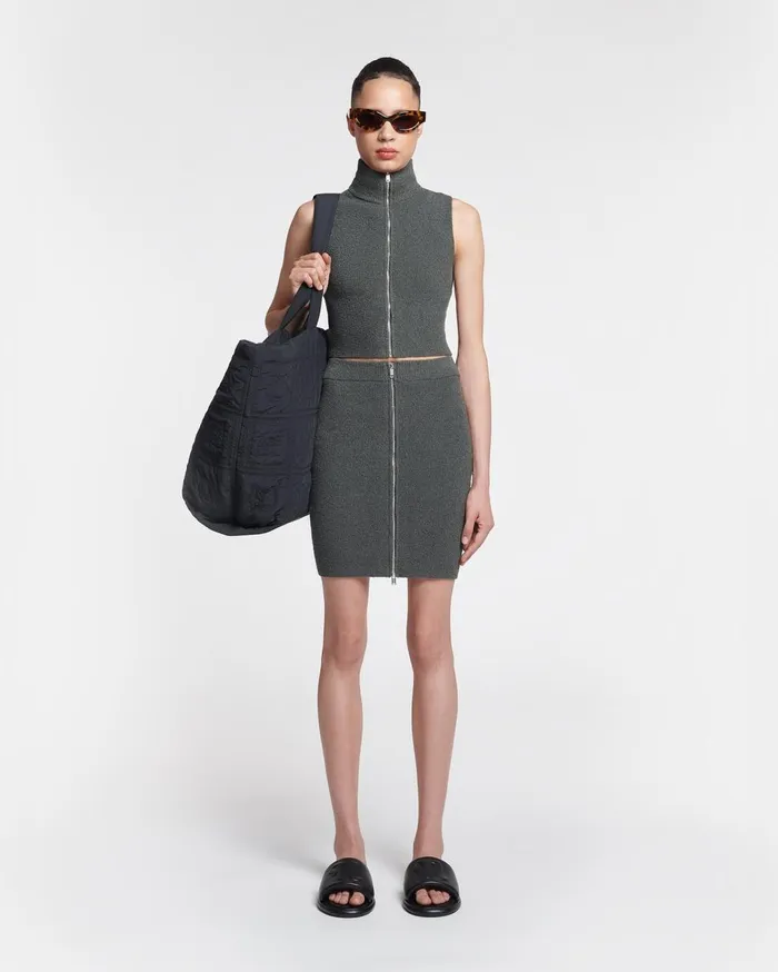 Nanushka Skirts Isul Grey 8211 Women