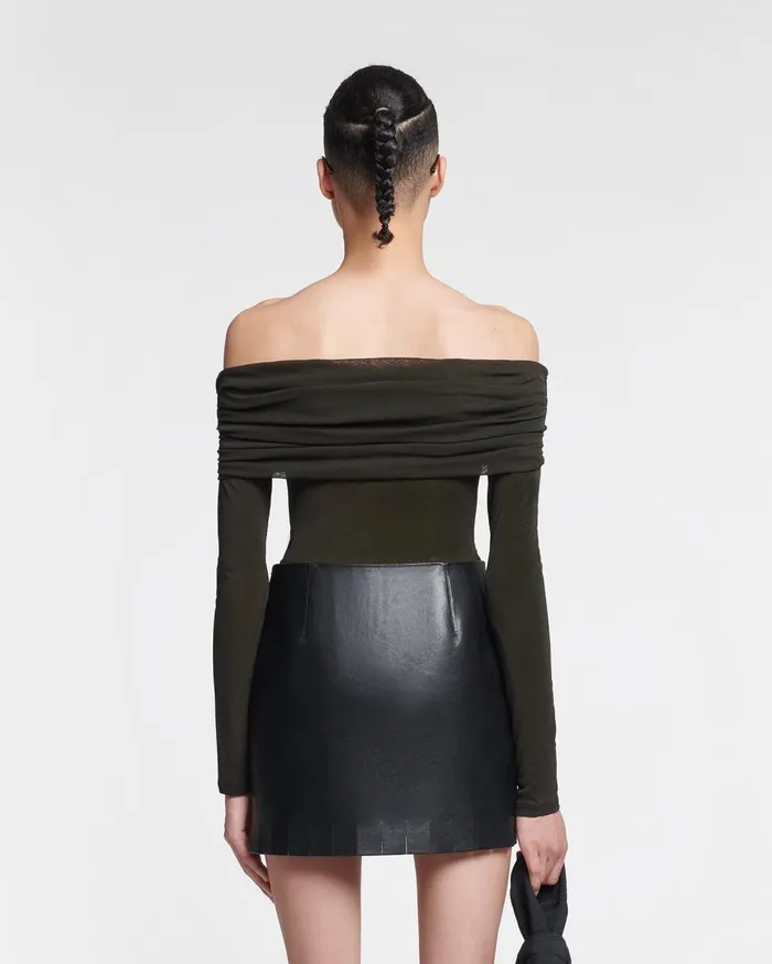 Nanushka Skirts Saige Black 8211 Women