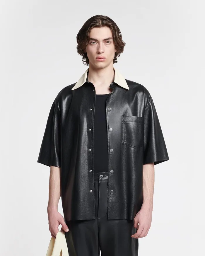 Nanushka Tops Aksel Black 8211 Men