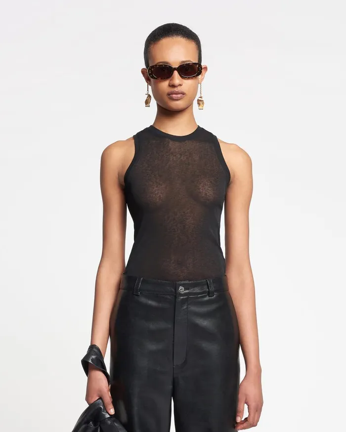 Nanushka Tops Anneke Black 8211 Women