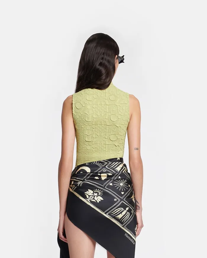 Nanushka Tops Annyka Green 8211 Women