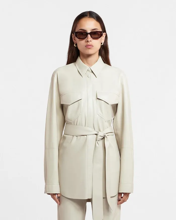Nanushka Tops Artha Creme 8211 Women