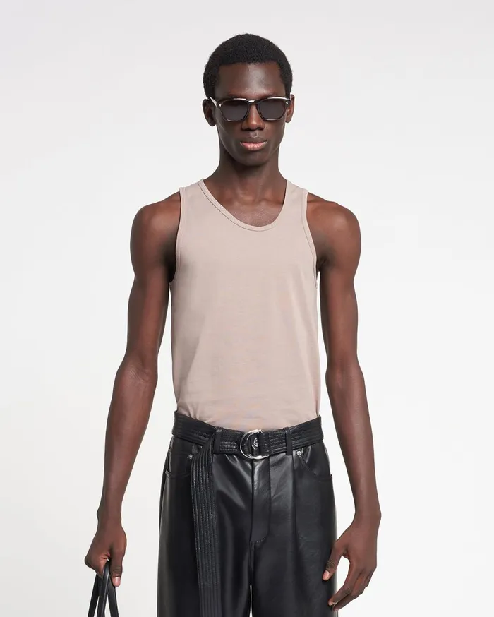 Nanushka Tops Aziz Nut 8211 Men