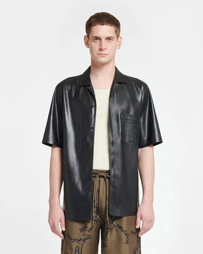 Nanushka Tops Bodil Black 8211 Men