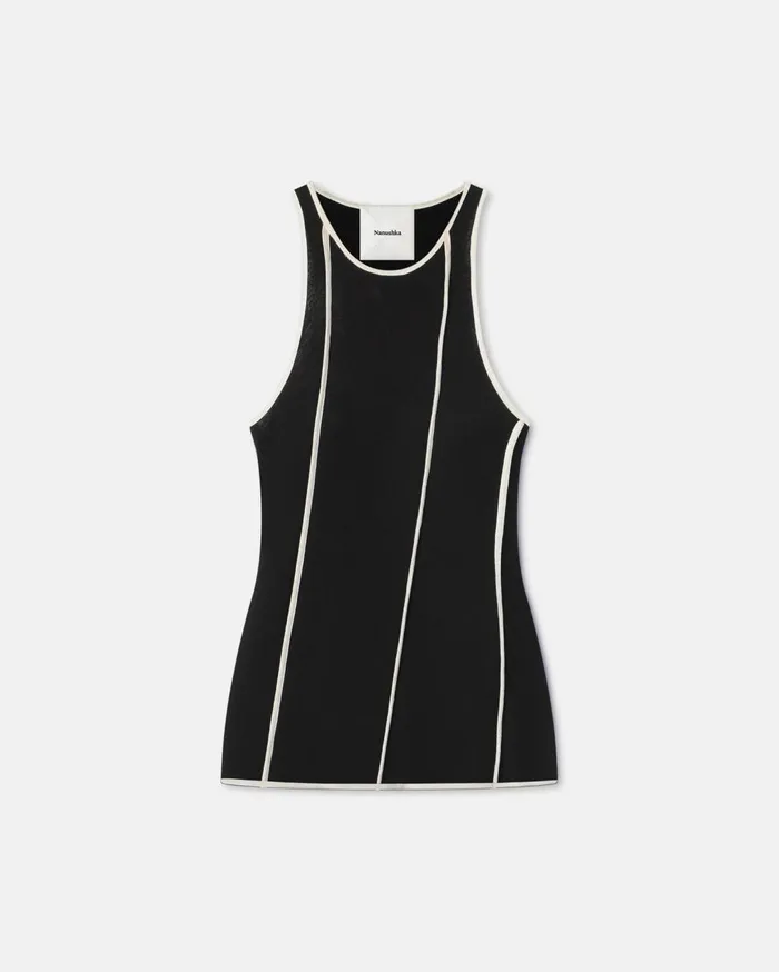 Nanushka Tops Enna Black 8211 Women