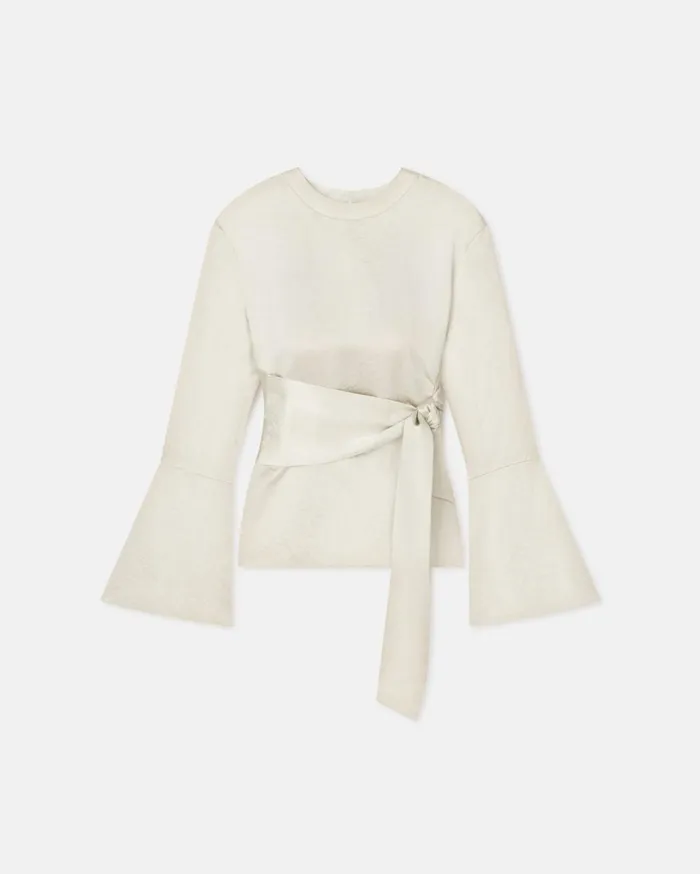 Nanushka Tops Ilone Ecru 8211 Women