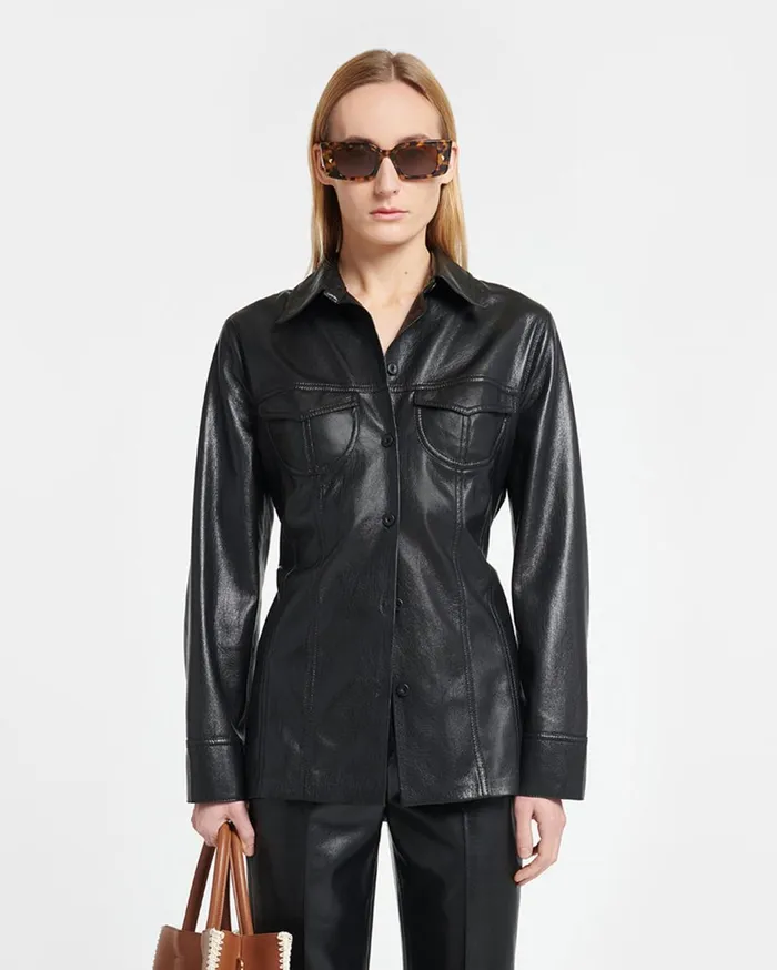 Nanushka Tops Karline Black 8211 Women