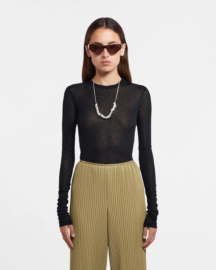 Nanushka Tops Lymee Black 8211 Women