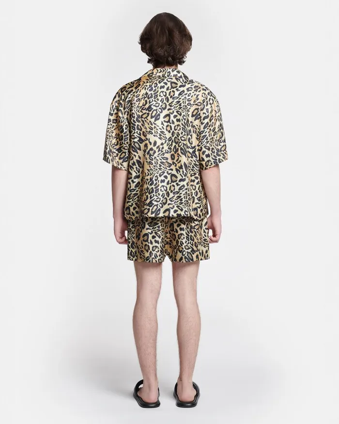 Nanushka Tops Maxton Leopard 8211 Men