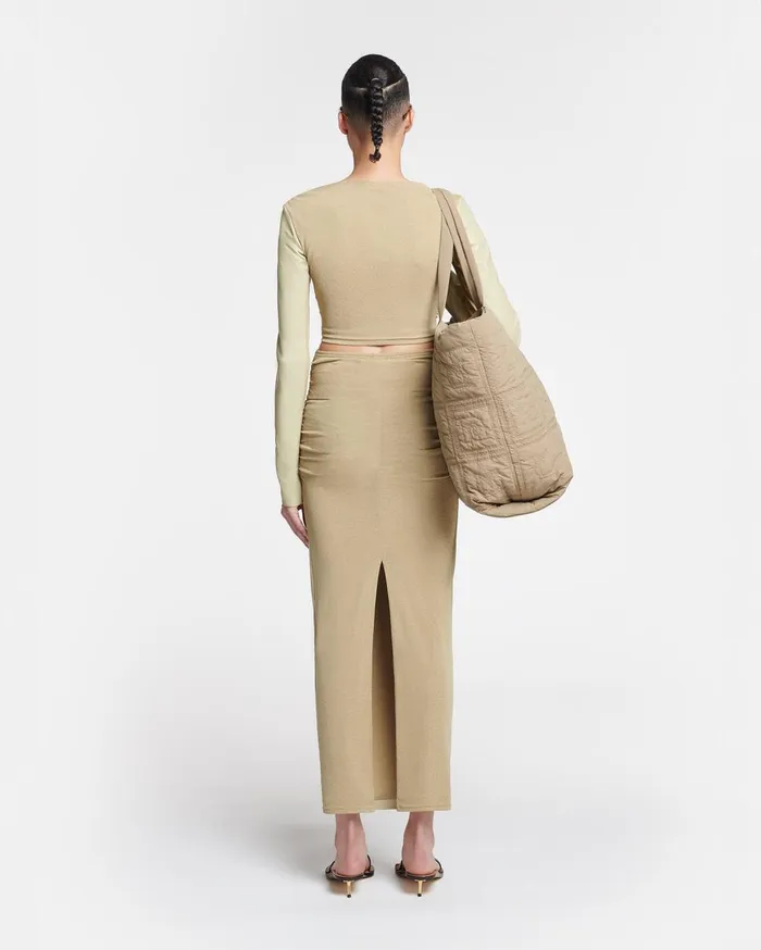 Nanushka Tops Maylah Pale Olive Pf24 8211 Women