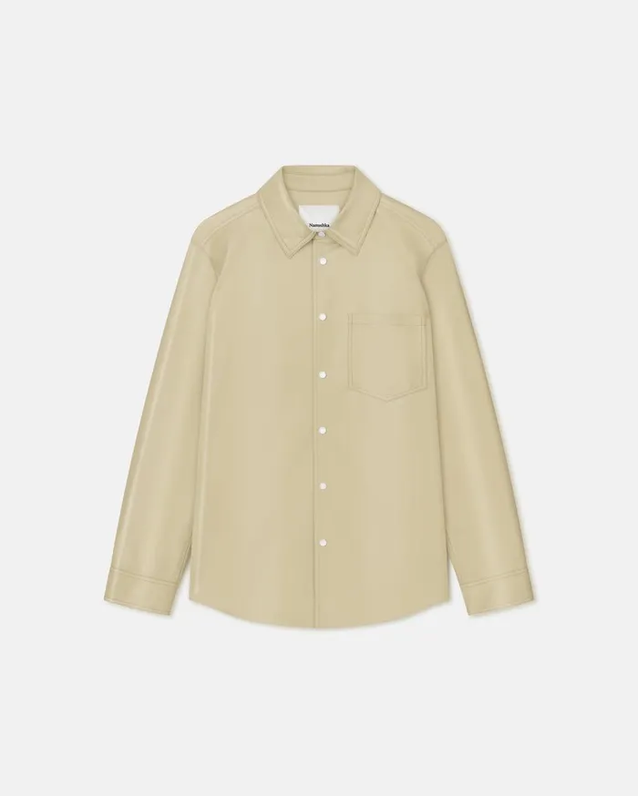 Nanushka Tops Onni Green 8211 Men