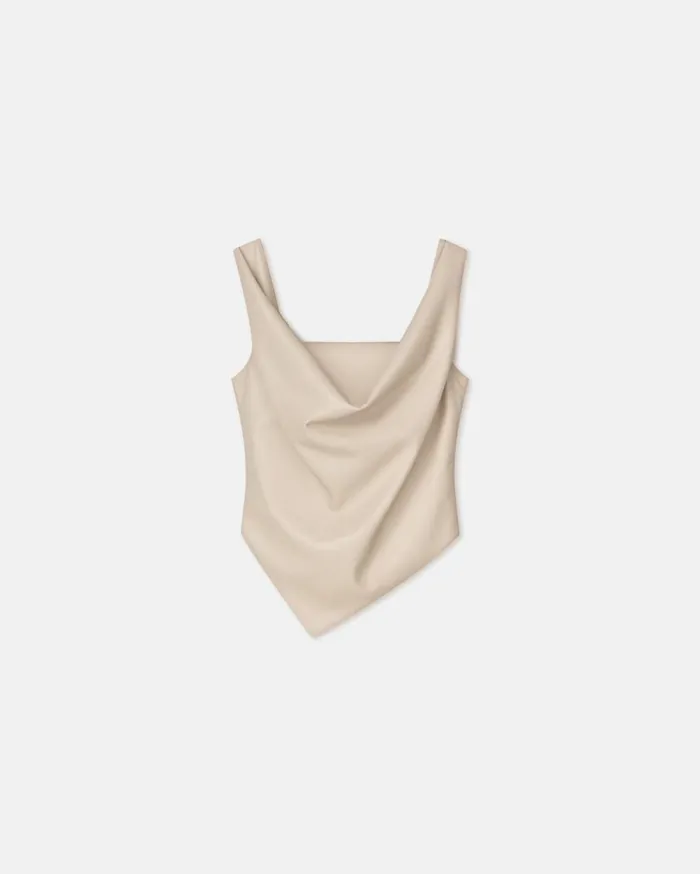 Nanushka Tops Petra Creme 8211 Women