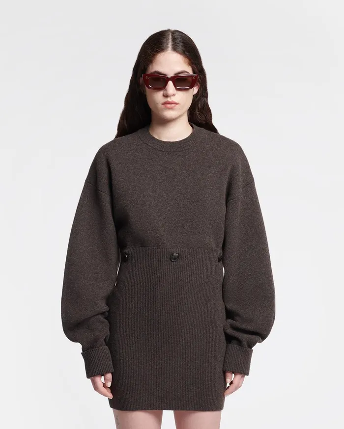 Nanushka Tops Strahe Coffee Pf24 8211 Women