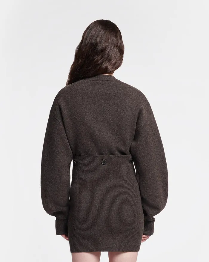 Nanushka Tops Strahe Coffee Pf24 8211 Women