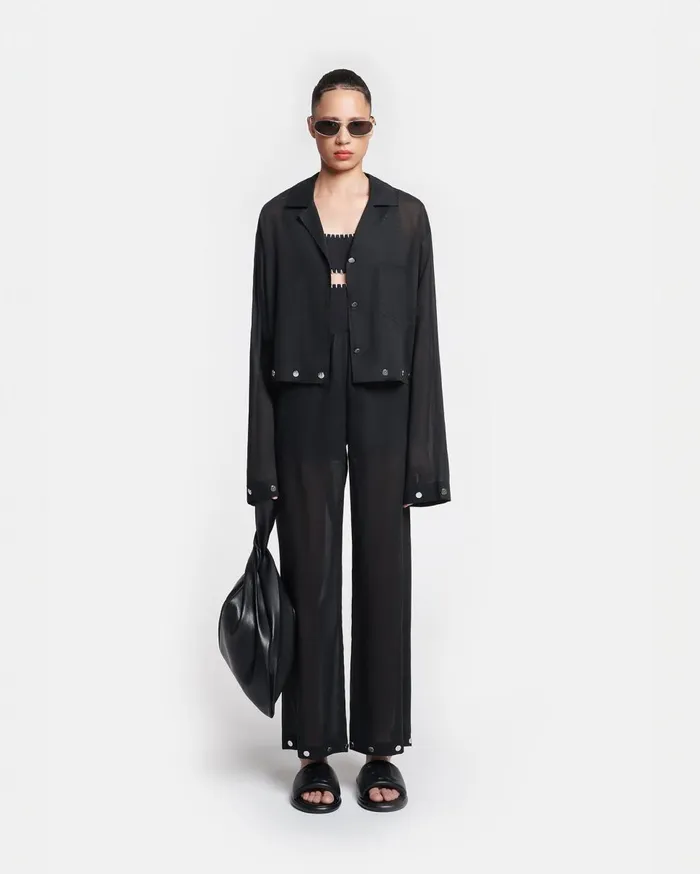 Nanushka Tops Vally Black 8211 Women