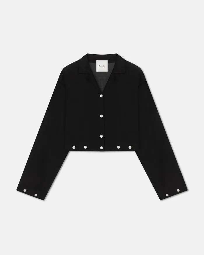 Nanushka Tops Vally Black 8211 Women