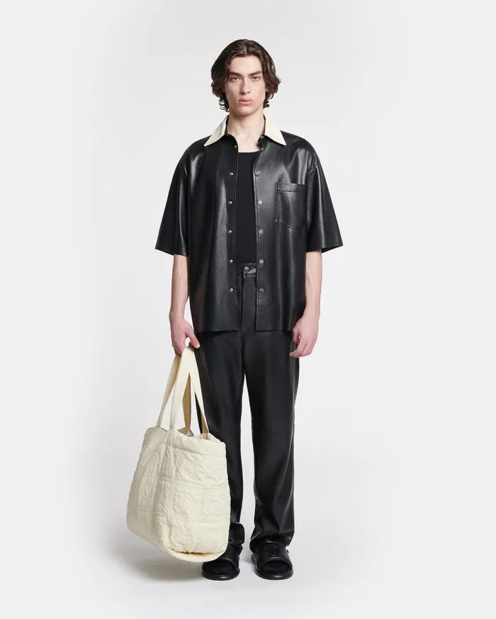 Nanushka Trousers Aric Black 8211 Men