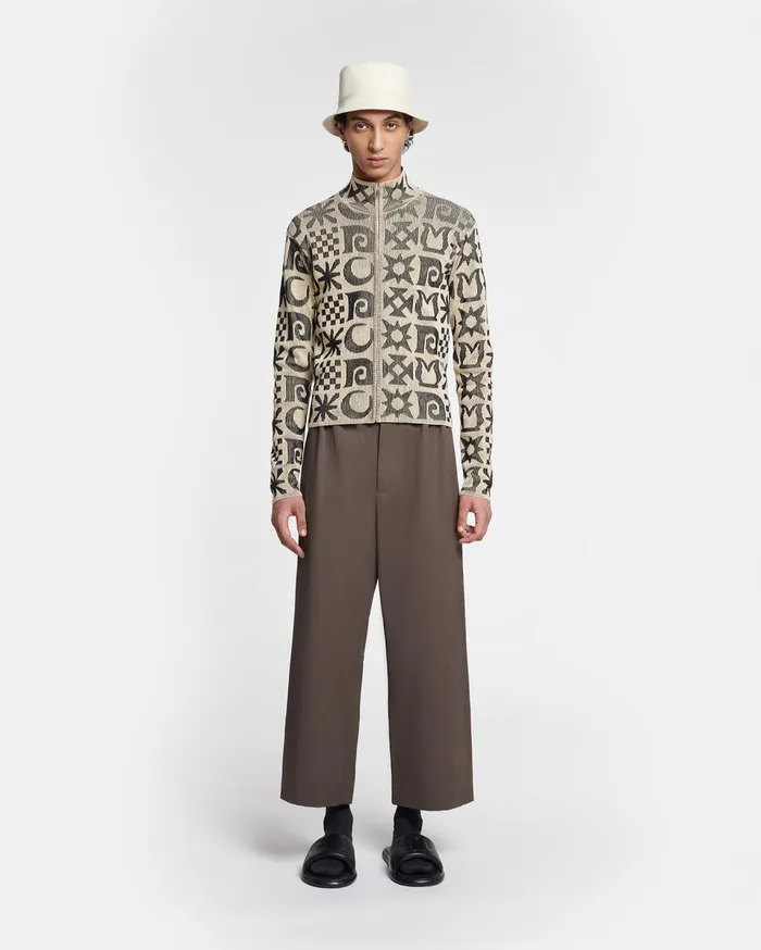 Nanushka Trousers Arnaud Black 8211 Men