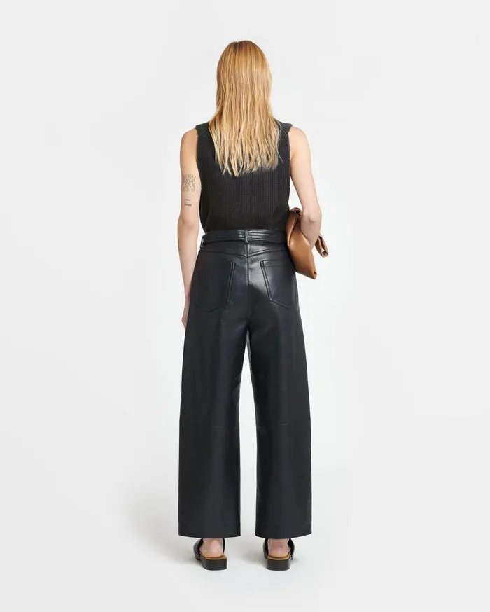 Nanushka Trousers Sanna Black 8211 Women