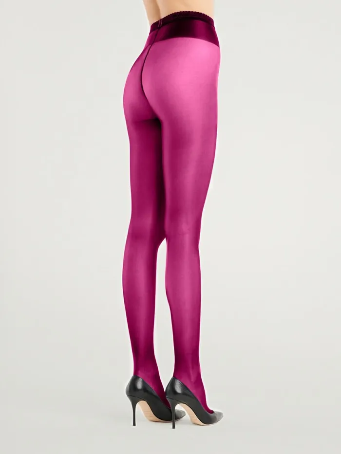 Neon 40 Tights Electric Pink Women Wolford Tights