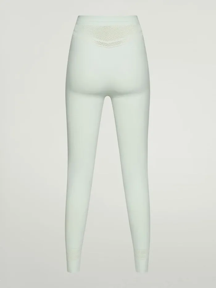 Net Lines Leggings Aqua Women Wolford Athleisure Leggings