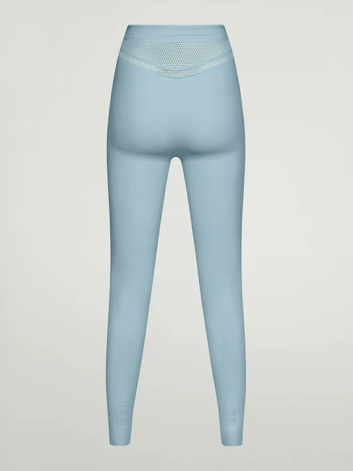 Net Lines Leggings Sky Women Wolford Athleisure Leggings